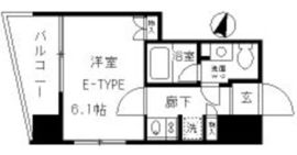 カレドタワー 901 間取り図