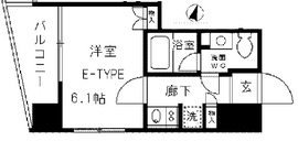 カレドタワー 1001 間取り図