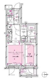 ピアース等々力レジデンス 2階 間取り図