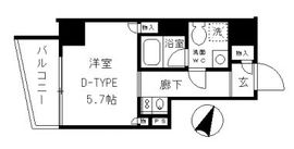 カレドタワー 1002 間取り図