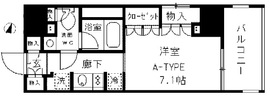 カレドタワー 1003 間取り図