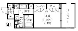 カレドタワー 904 間取り図