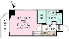 ルシェロ平井 1002 間取り図
