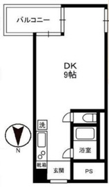 麻布エンパイアマンション 607 間取り図