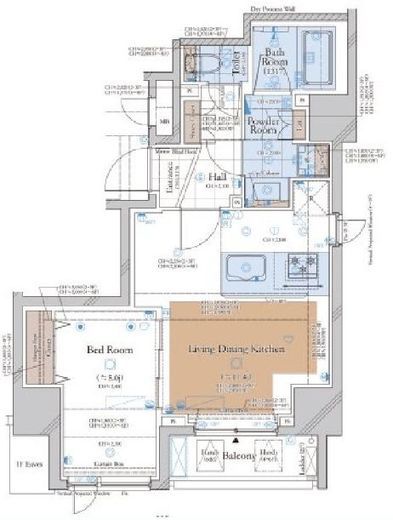 コンシェリア目白台ヒルサイドスクエア 3階 間取り図