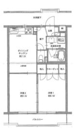 レジディア吉祥寺 213 間取り図