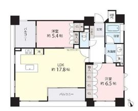 クリオ蔵前壱番館 8階 間取り図