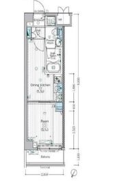 MAXIV宮崎台 (マキシヴ宮崎台) 3階 間取り図