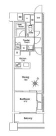 バースシティ横浜大通り公園 11階 間取り図