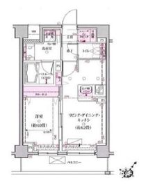 クリオ板橋本町 4階 間取り図