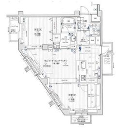 パレステージ山手石川町 5階 間取り図