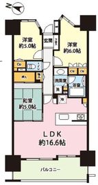 レーベンリヴァーレ町田ルージアタワー 9階 間取り図