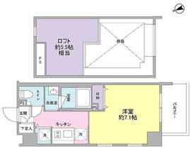 スタイリオ元住吉 805 間取り図