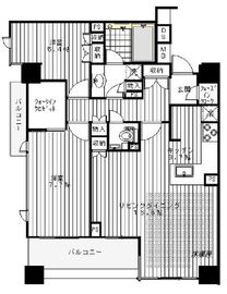 ヴェーゼント芝の杜ヒルトップハウス 6階 間取り図