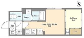 ウェルスクエア三軒茶屋Ⅳ 101 間取り図