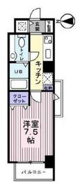 アビターレ西麻布 3階 間取り図