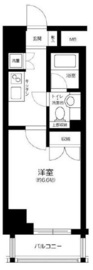 パレステュディオ麹町 6階 間取り図