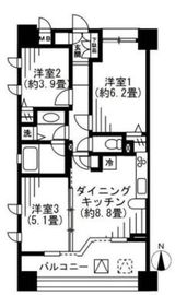 LANAI TOWN RENAISSANCE PLAZA HOUSE (ラナイ タウン ルネッサンス プラザハウス) 801 間取り図