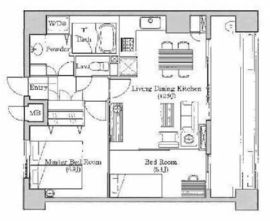 LANAI TOWN RENAISSANCE PLAZA HOUSE (ラナイ タウン ルネッサンス プラザハウス) 1005 間取り図