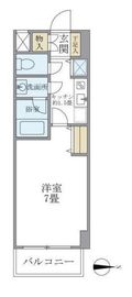 北品川アパートメント 403 間取り図