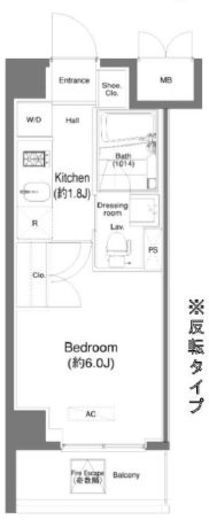 プラウドフラット荻窪Ⅰ 4階 間取り図