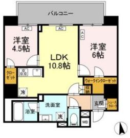 ドリーム神楽坂 703 間取り図
