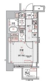 ARCOBALENO TOGOSHIGINZA (アルコバレーノ戸越銀座) 501 間取り図