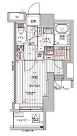 ARCOBALENO TOGOSHIGINZA (アルコバレーノ戸越銀座) 602 間取り図