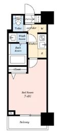 シティタワー武蔵小山 8階 間取り図