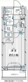レガリス新宿落合 3階 間取り図