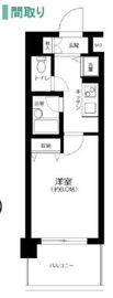 アヴァンツァーレ新宿ピアチェーレ 4階 間取り図