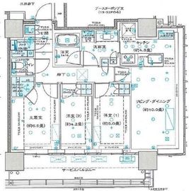 THE YOKOHAMA FRONT TOWER (ザ・ヨコハマフロントタワー) 26階 間取り図