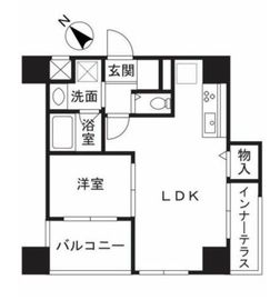 セシーズイシイ3 804 間取り図