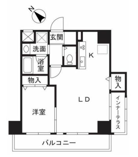 セシーズイシイ3 205 間取り図