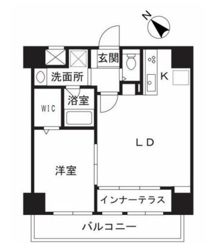 セシーズイシイ3 504 間取り図
