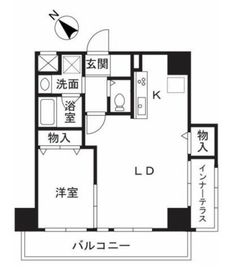 セシーズイシイ3 605 間取り図