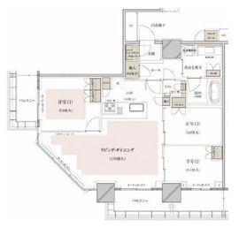 THE TOWER JUJO (ザ・タワー十条) 13階 間取り図