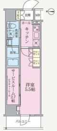 ARKMARK南千住RESIDENCE (アークマーク南千住レジデンス) 101 間取り図