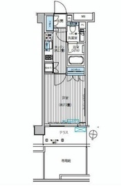 パークハウス広尾 105 間取り図