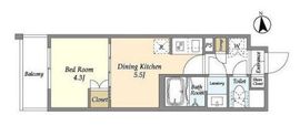 ベルファース三軒茶屋 405 間取り図