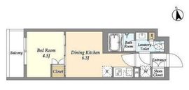 ベルファース三軒茶屋 403 間取り図