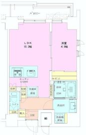 恵比寿レジデンス弐番館 702 間取り図