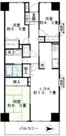 ジュネス 2階 間取り図