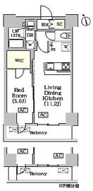 BRICK RESIDENCE 築地明石町 1001 間取り図