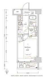 KNOTS新丸子 102 間取り図