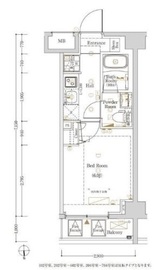 KNOTS新丸子 103 間取り図