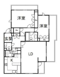 FOREST VIEW YAMATE 3階 間取り図