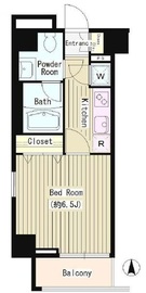 ステューディオ神保町2 403 間取り図