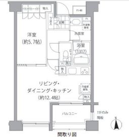 エーデル練馬 1004 間取り図