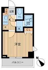 アーデン駒沢大学 5階 間取り図